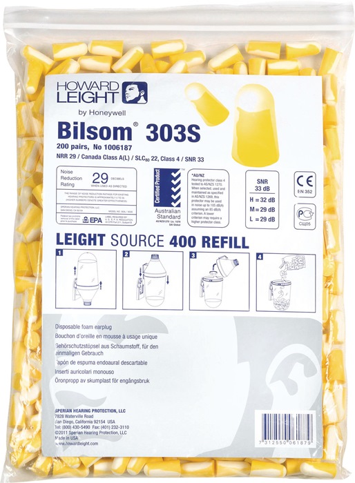 HONEYWELL HOWARD LEIGHT Gehörschutzstöpsel Bilsom 303S