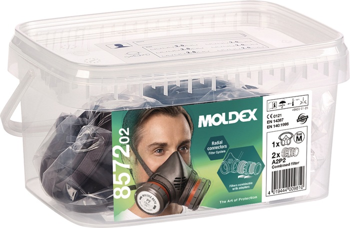 MOLDEX Atemschutzbox 857202 A2P2 – Serie 8000