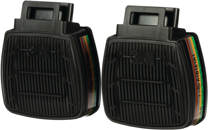 [4000370768] 3M Kombinationsfilter D8059 (A1 B1 E1 K1, gegen organische Dämfpe (Siedepunkt über 65 °C), anorganische & saure Gase & Ammoniak)