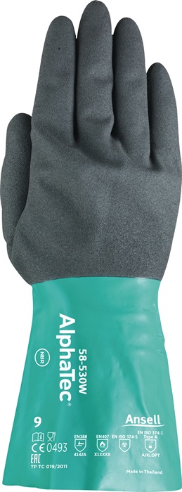 ANSELL Chemikalienhandschuhe AlphaTec 58-530W