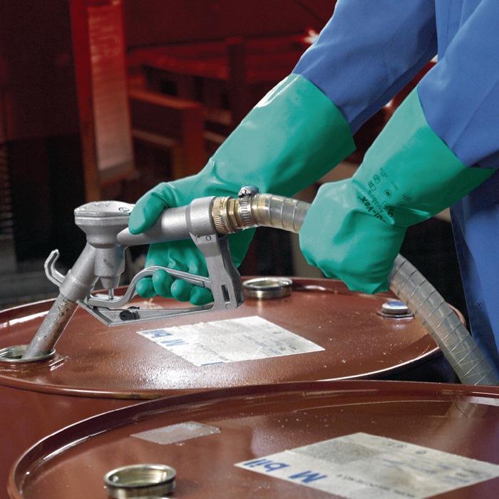 ANSELL Chemikalienhandschuhe AlphaTec Sol-Vex 37-675