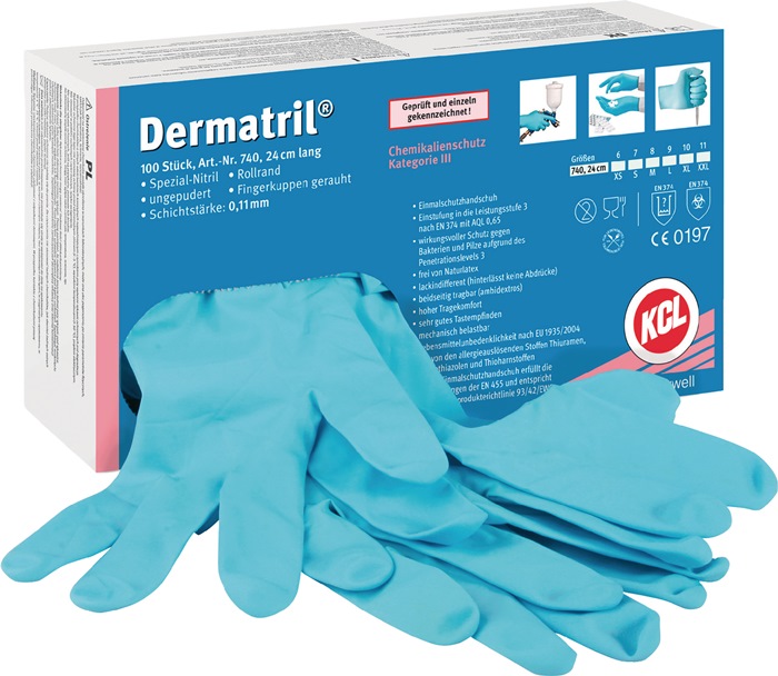 HONEYWELL Einweghandschuhe Dermatril 740