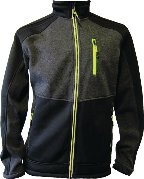 TERRAX Strickfleecejacke