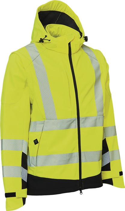 ELKA RAINWEAR Warnschutz Softshelljacke VISIBLE XTREME