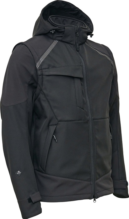 [4000380636] ELKA RAINWEAR Softshelljacke WORKING XTREME (L, schwarz)