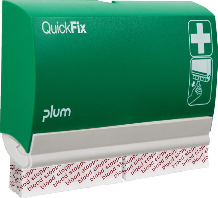 PLUM Pflasterspender QuickFix Blood stopper