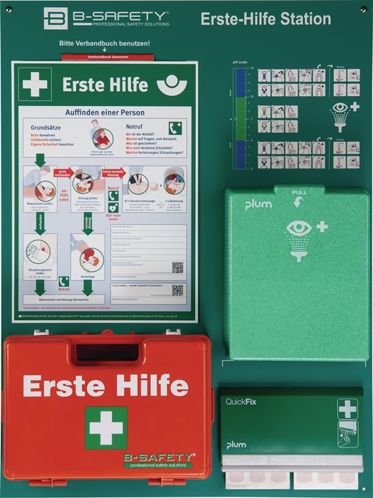 B-SAFETY Erste Hilfe Station