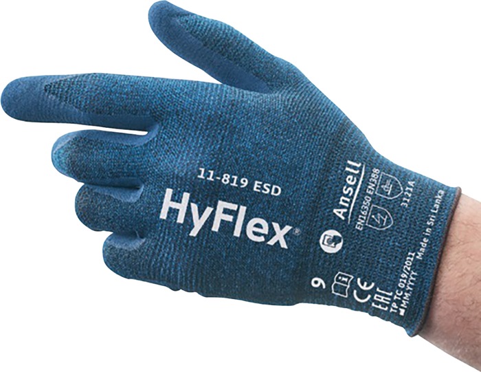 ANSELL Handschuhe HyFlex 11-819 ESD