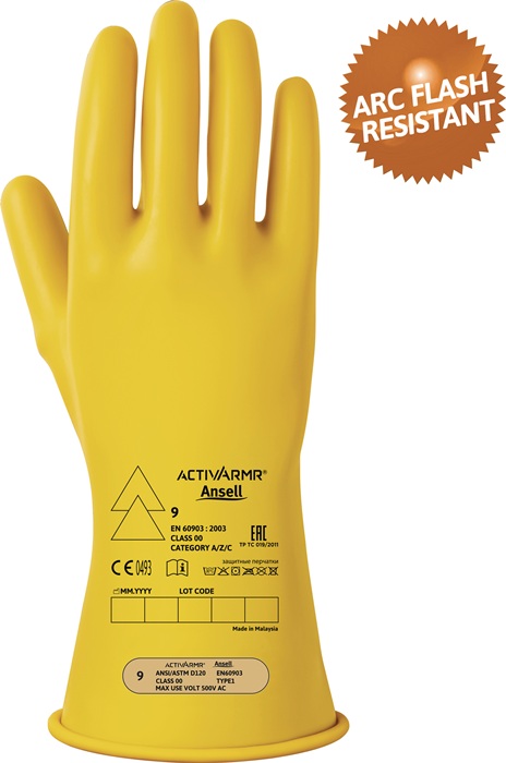ANSELL Elektrikerschutzhandschuh ActivArmr® RIG0011Y