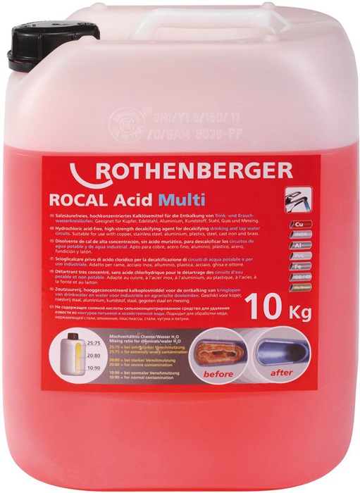 ROTHENBERGER Entkalkungskonzentrat ROCAL Acid Multi