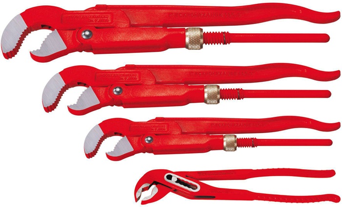 ROTHENBERGER Eckrohrzangen-Set Profi-Set 4