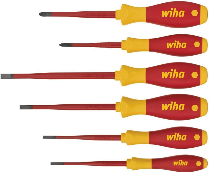[4000793035] WIHA Schraubendreher-Satz 3201 ZK6 (Schlitz / PH)