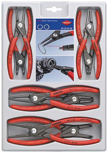 KNIPEX Präzisionssicherungsringzangen-Satz