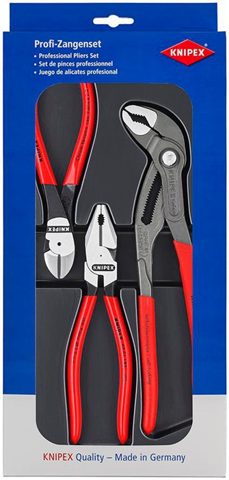 KNIPEX Zangen-Satz Kraft-Paket
