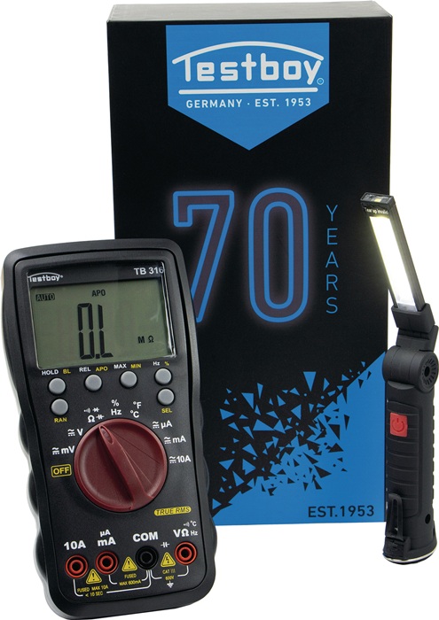 TESTBOY Multimeter TB 316 BLACK EDITION