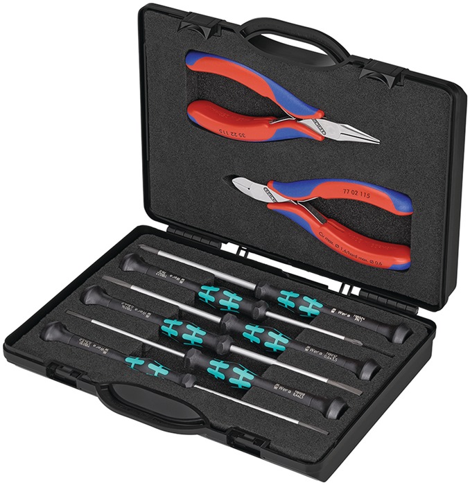 KNIPEX Elektronikwerkzeug-Satz