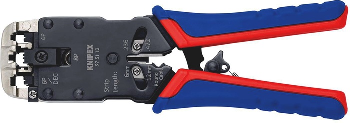 KNIPEX Crimpzange für Westernstecker