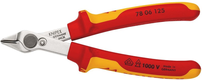 KNIPEX Elektronik-Seitenschneider Electronic Super-Knips®