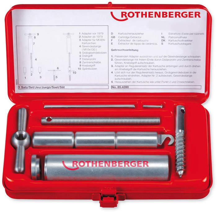 ROTHENBERGER Kartuschenauszieher-Set
