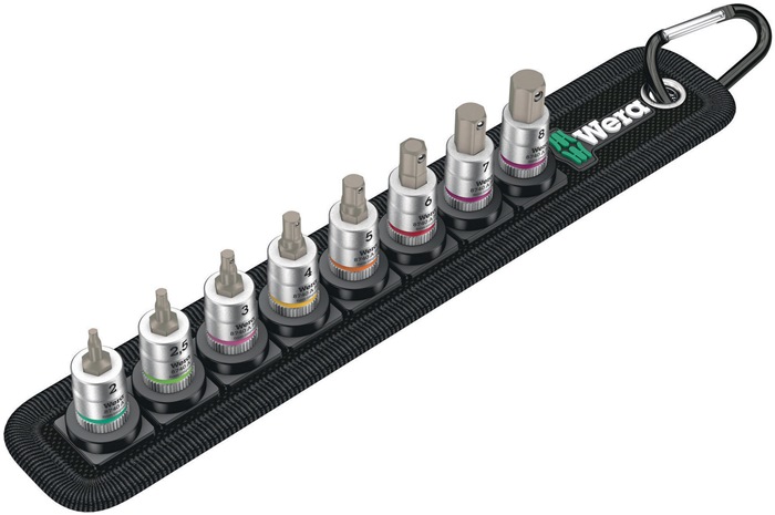 [4000821172] WERA Steckschlüssel-Satz Belt 2 (für Innen-6-kant, 2 - 8 mm)