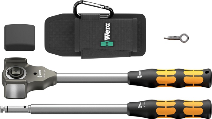 WERA Durchsteckknarre 8002 C Koloss All Inclusive Set