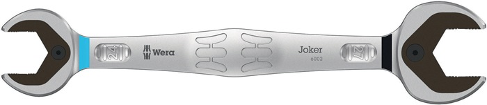 [05020262001] WERA Doppelmaulschlüssel 6002 Joker (280 mm, 24 x 27 mm)