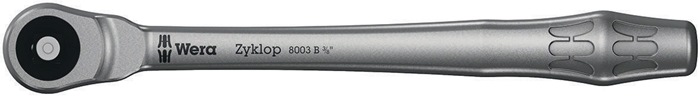 WERA Durchsteckknarre Zyklop Metal push