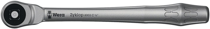 WERA Durchsteckknarre Zyklop Metal push