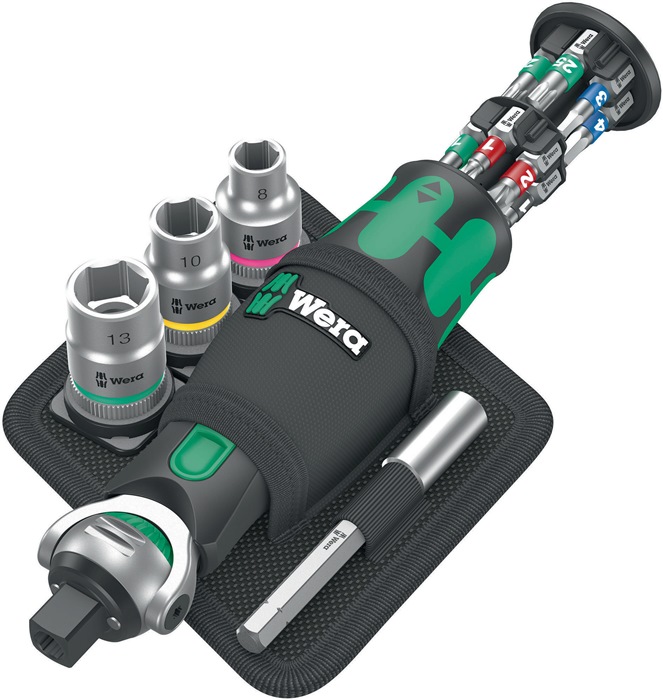 WERA Steckschlüssel-Satz 8009 Zyklop Pocket Set 2