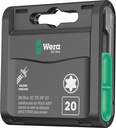 WERA Bitgroßpackung Bit-Box 20 TX HF