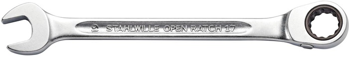 STAHLWILLE Maulringratschenschlüssel OPEN-RATCH 17