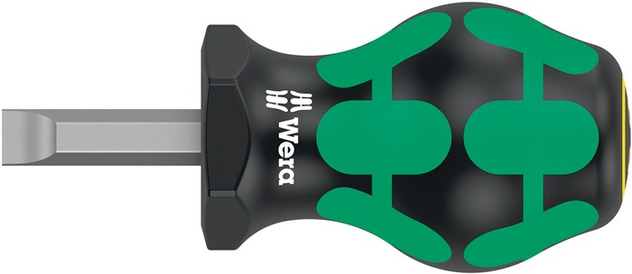 [4000827026] WERA Schraubendreher 335 Stubby (8 mm, 1,2 mm, 8 mm)