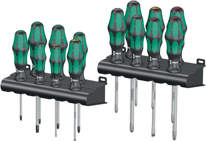 WERA Schraubendreher-Satz Kraftform Big Pack 300