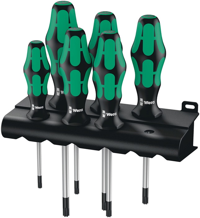 [4000827753] WERA Schraubendreher-Satz 367/6 (TORX®)