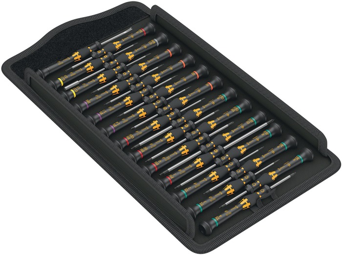 [05134019001] WERA Feinmechanikerschraubendreher-Satz Kraftform Micro ESD Big Pack 1