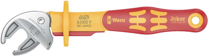 [05020152001] WERA Maulschlüssel 6004 Joker VDE (190 mm, 13 - 16 mm)