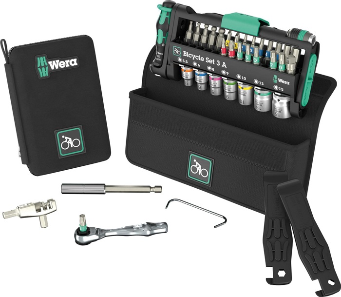WERA Bit-/Steckschlüssel-Set Bicycle Set 3 A