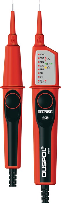 [4000828828] BENNING Spannungs-/Durchgangsprüfer DUSPOL® expert