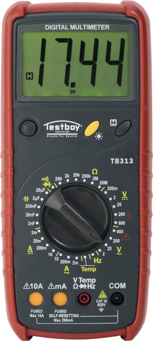 TESTBOY Digitalmultimeter Testboy 313