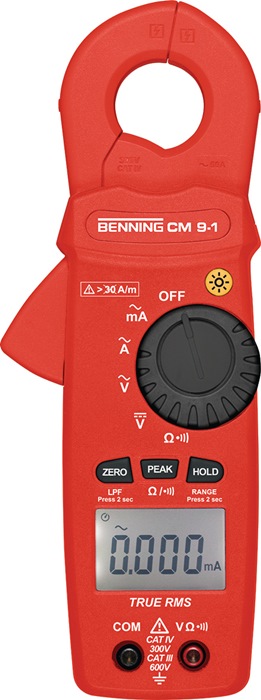 BENNING Leckstromzange CM 9-1