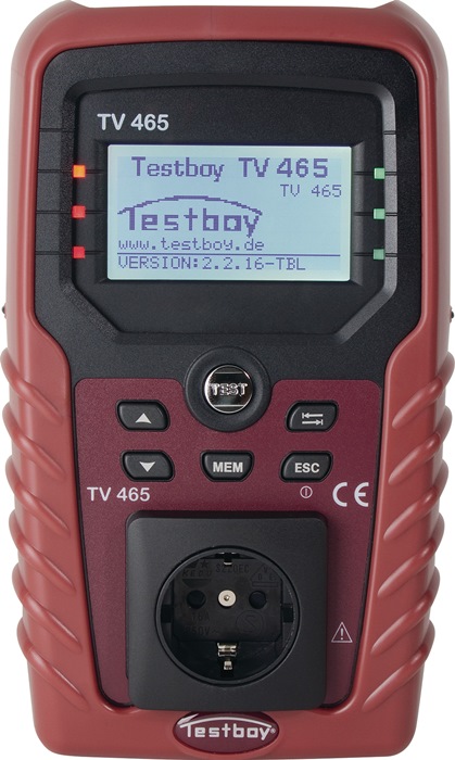 TESTBOY Gerätetester TV 465 pro