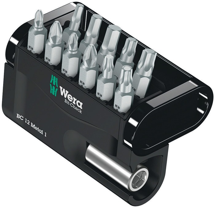 WERA Bitsortiment Bit-Check 12 Metal 1