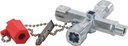 SCHUEBO Schaltschrankschlüssel Doublehead Key