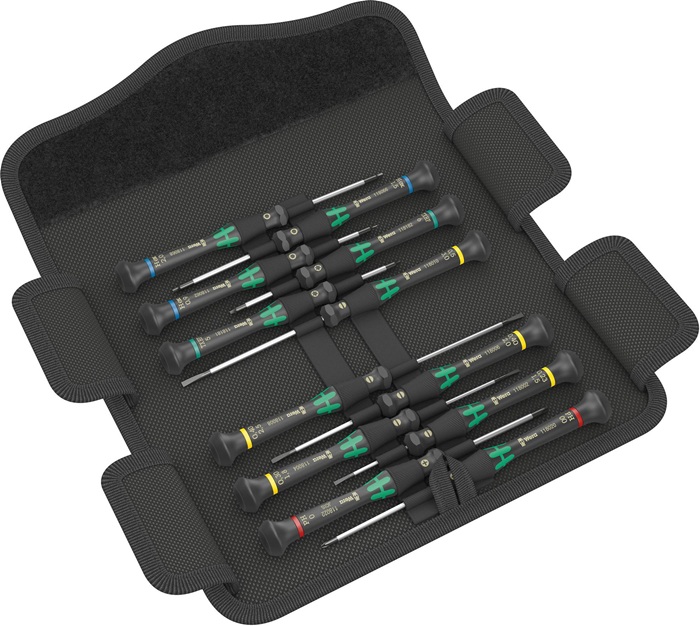 WERA Feinmechanikerschraubendreher-Satz K Micro-Set/12 SB 1
