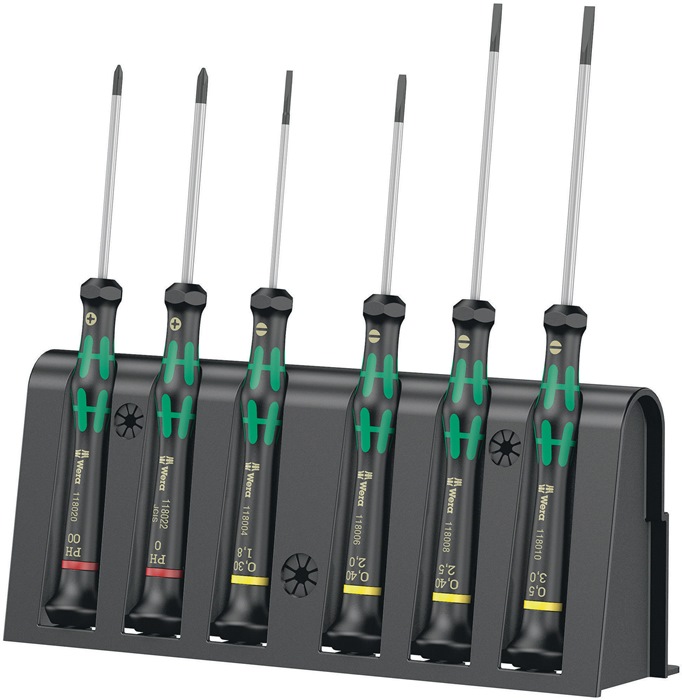 WERA Feinmechanikerschraubendreher-Satz 2035/6 A