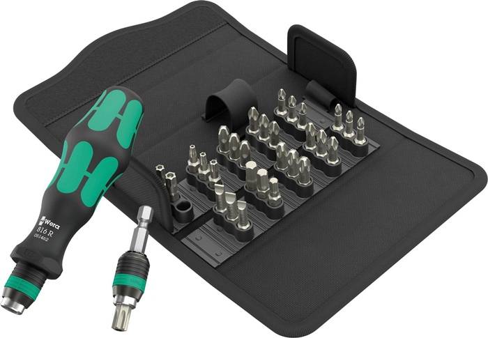 [05057113001] WERA Bitsortiment Kraftform Kompakt 70 Allround