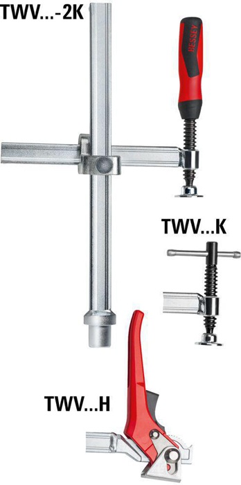 [4000831141] BESSEY Spannelement TWV (max. 300 mm, 40 - 175 mm, 28 x 11 mm, 28 mm)