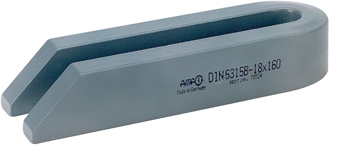 [4000833020] AMF Gabelspanneisen DIN 6315B (60 mm, M6, 6,6 mm)