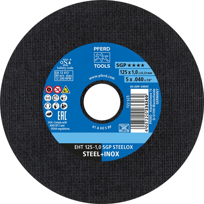 PFERD TOOLS Trennscheibe SGP STEELOX