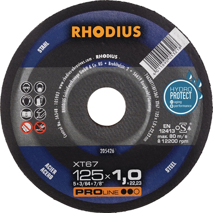 RHODIUS Trennscheibe XT67
